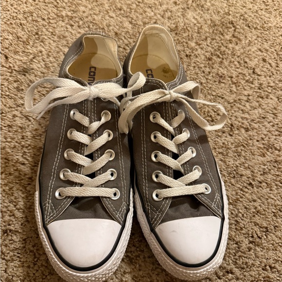 Converse Shoes - Converse Charcoal Canvas Sneakers